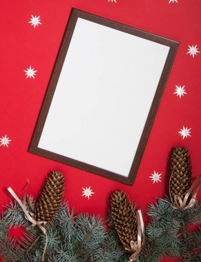 koniler ile Noel arka plan.