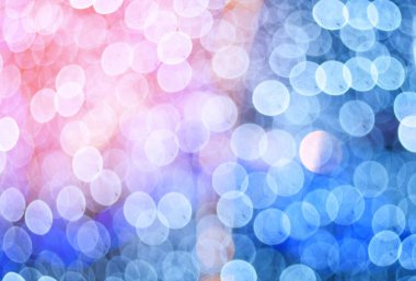 Bokeh arka plan. Şenlikli ruh hali.
