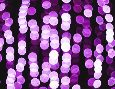 Bokeh arka plan. Şenlikli ruh hali.