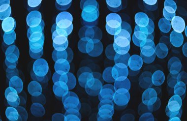 Bokeh arka plan. Şenlikli ruh hali.