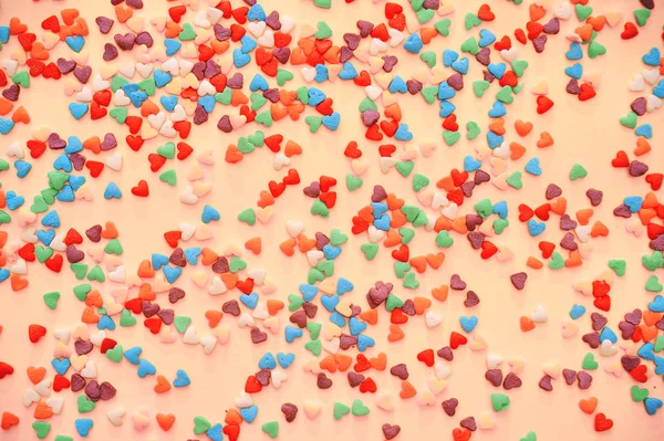 Colorido Dulce Corazón Caramelo — Foto de Stock