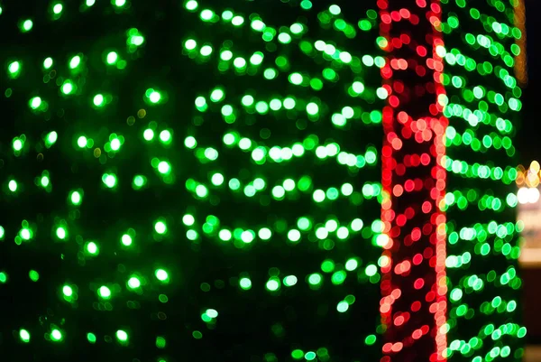 Foto Borrosa Abstracta Del Árbol Navidad Fondo Boken Navidad — Foto de Stock