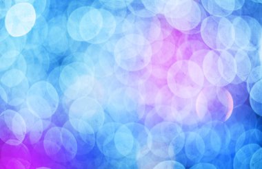 Noel ışıklarının soyut bulanık fotoğrafı. Noel arkaplanı.