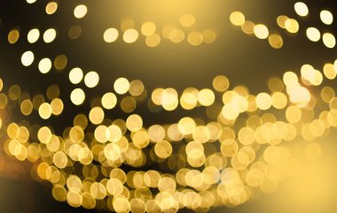 Bokeh arka plan. Şenlikli ruh hali.