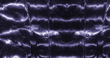 Bulanık holografik folyo dokusu.