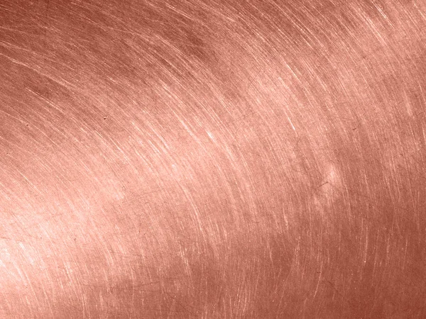 Dairesel çizik ile bakır metal doku.