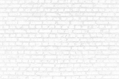 Beyaz tuğla tuğla duvar eski.