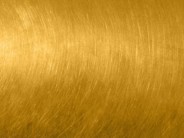 Dairesel çizik ile altın metal doku.