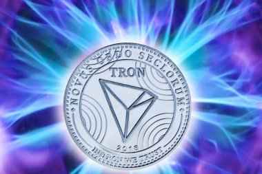 Doğum veya Tron cryptocurrency çatal.