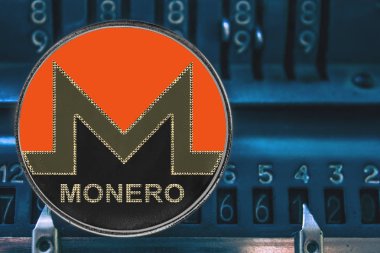 Aritmometrenin sayısına karşı sikke cryptocurrency XMR. Monero.