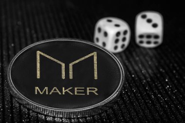 Sikke cryptocurrency Maker ve haddeleme zar. MKR