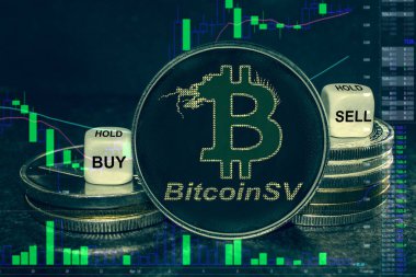 sikke kripto para bsv bitcoin sv sikke ve zar yığını. Satın almak, satmak, tutmak için döviz grafiği.
