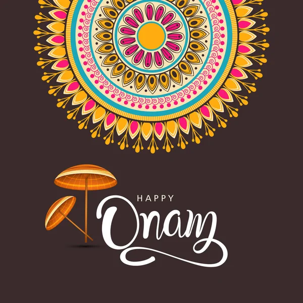 Festival Indian Onam 2018 — Image vectorielle