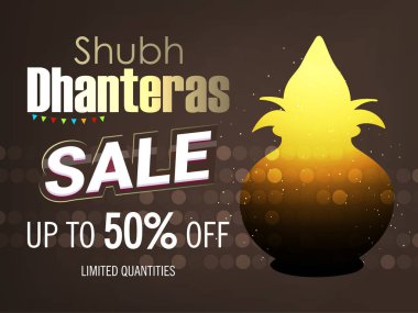 Shubh Dhanteras Satılık Festival posteri