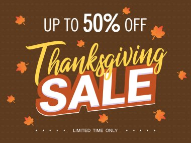 Tatil kutlama kartı renkli vektör Illustration. Şükran günü kartı şablonu yazıt ile 