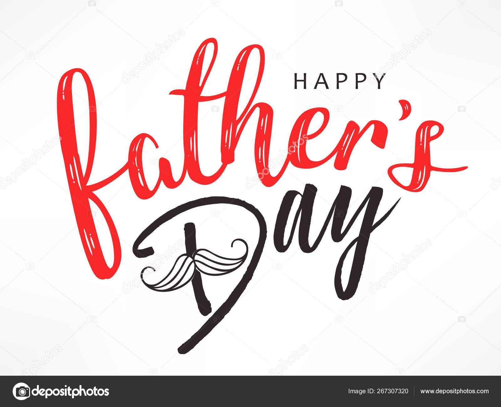 Creative Happy Fathers Day Greeting Card Moustache White Background Vector Image By C Nekiart Vector Stock Creative Happy Fathers Day Greeting Card Moustache White Background Vector Image By C Nekiart Vector Stock