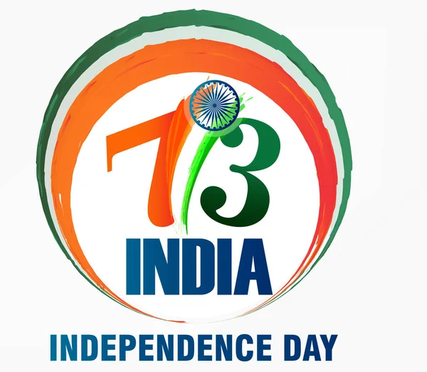 Ημέρα Ανεξαρτησίας Της Ινδίας Αυγούστου Ινδία Ευτυχισμένη Ημέρα Ανεξαρτησίας Χρόνια — Διανυσματικό Αρχείο