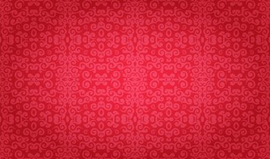 güzel kırmızı süs arka plan ışık merkezi ile