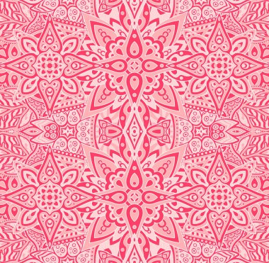 Sanat güzel sorunsuz pembe çiçek deseni ile 