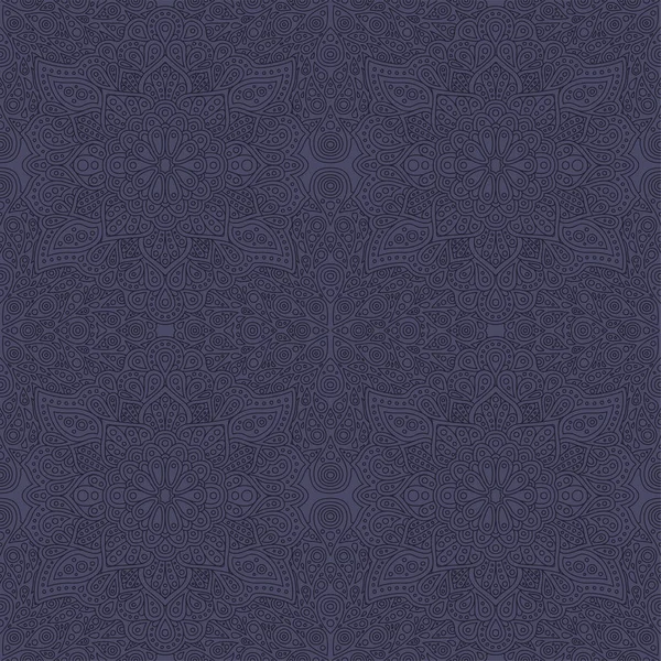 Art bleu avec motif linéaire carré sans couture — Image vectorielle