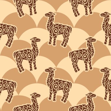 Kusursuz desenli sanat ve stilize lambalar.