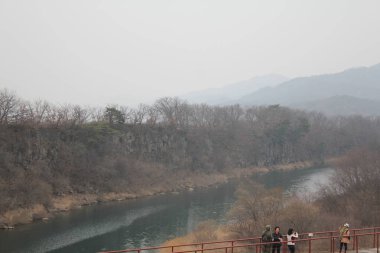 güzel bir nehir manzarası