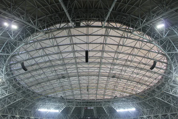 Het Uiterlijk Van Een Indoor Honkbalstadion — Stockfoto