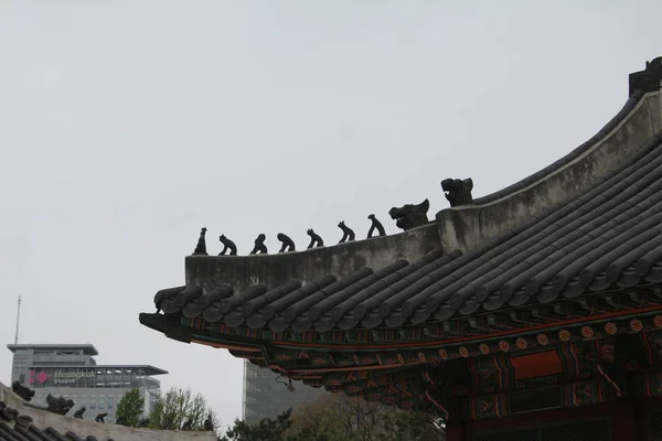 Deoksugung Palace Ein Schöner Alter Palast — Stockfoto