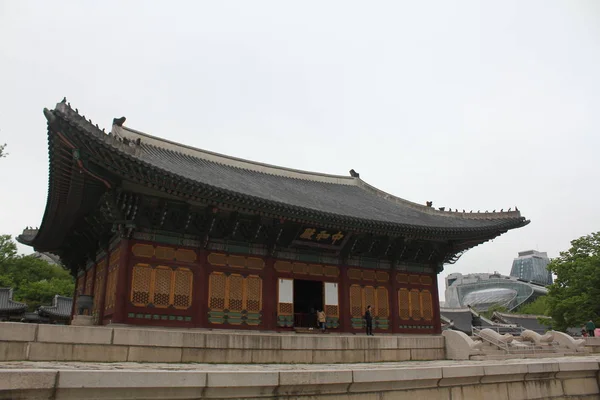 Deoksugung Palace Ein Schöner Alter Palast — Stockfoto