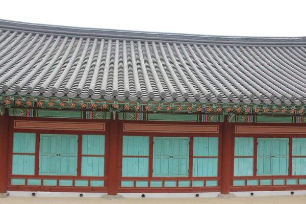 Edificio Tradicional Coreano Con Hermosa Dancheong —  Fotos de Stock