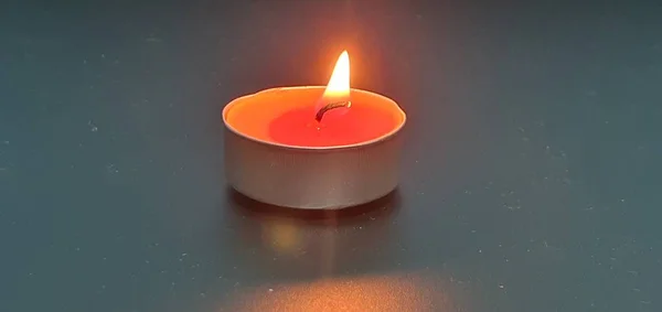 Candle Light Lights Dark — Stock Photo, Image