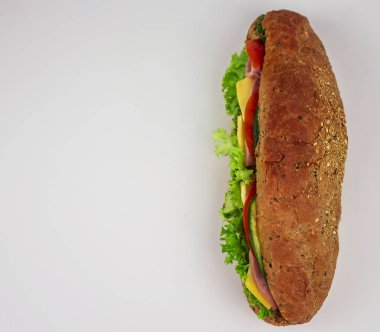 Burger afiş. Peynirli hamburger ızgara et, peynir, t