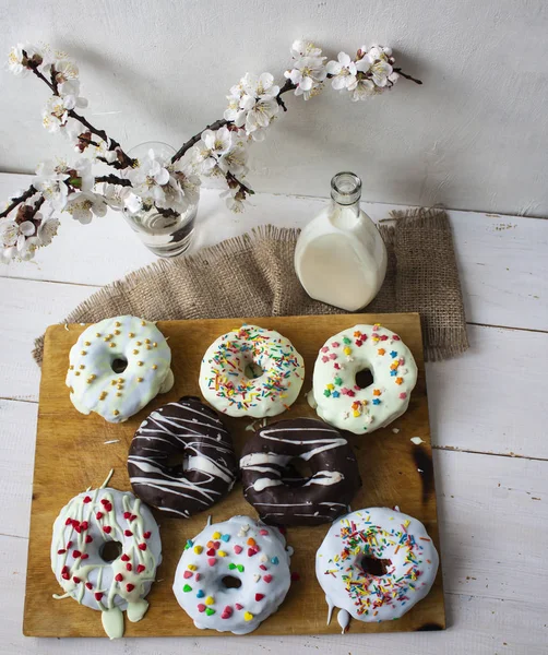 Donut, polieren Donut, Donut classic, Donut classic, Donut für eine — Stockfoto