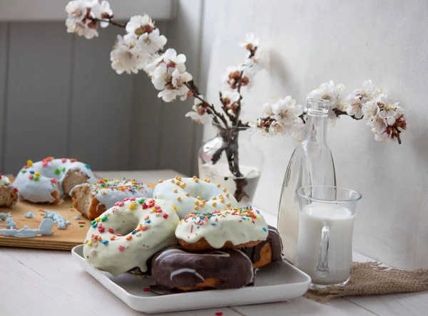 Donut Polish Donut Classic Donut Old Fashioned Donut One Donut — Stock Photo, Image