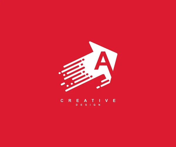 Logo Moderne Tendance Avec Typographie Créative Lettre — Image vectorielle