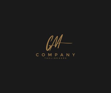 Handwritting İmza Harf Cm Logotipi