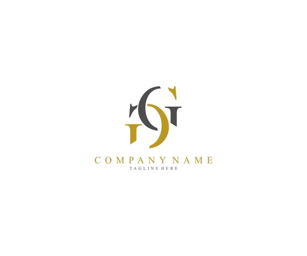 Unique Minimal Elegant Logo — Stock Vector