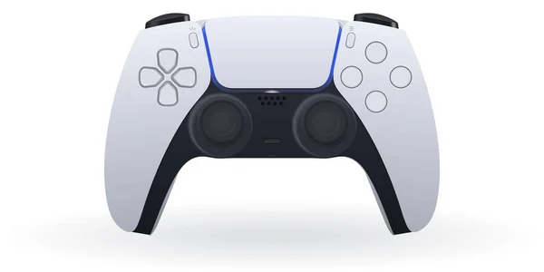 Hög Detaljerad Controller vektor Illustration. Joystick eller Gamepad isolerad på en vit bakgrund — Stock vektor