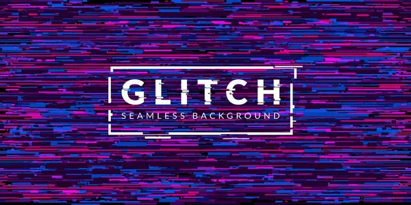 Siber Arıza Soyut Kusursuz Desensiz Desen Vektör Çizimi Geometrik Arkaplan Sanatı