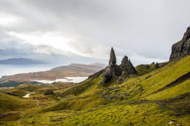 Yaşlı adam Storr İskoçya, Kuzey, Isle of Skye