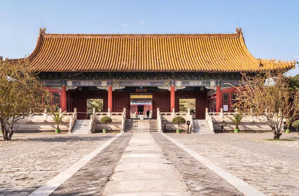 Pechino Cina Aprile 2010 Dominio Delle Tombe Della Dinastia Ming — Foto Stock
