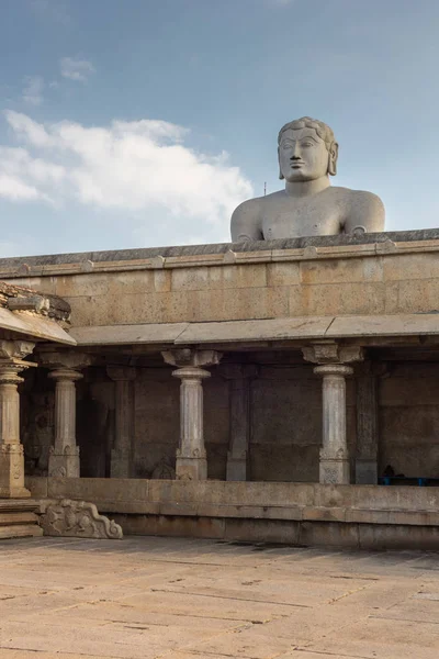 Shravanabelagola Επαρχεία Karnataka Της Ινδίας Νοεμβρίου 2013 Στο Jain Tirth — Φωτογραφία Αρχείου