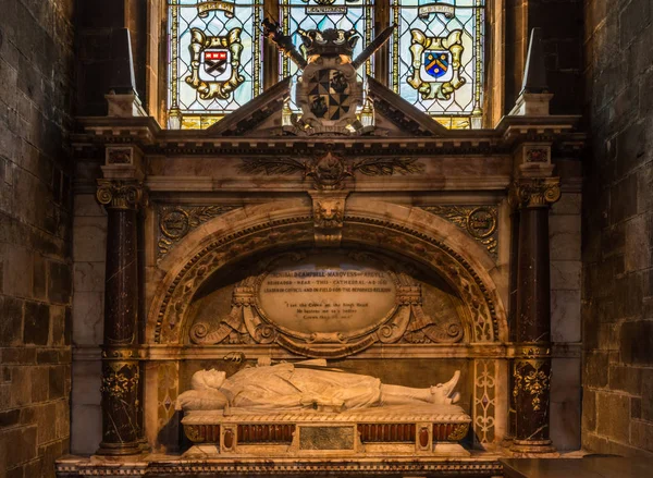 Edinburgh Skottland Storbritannien Juni 2012 Giles Cathedral Grav Memorial För — Stockfoto