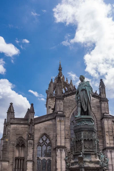 Edimburgo Escocia Reino Unido Junio 2012 Estatua Walter Montagu Douglas — Foto de Stock