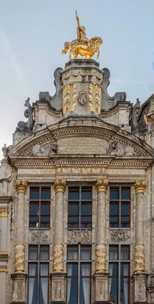 Brussels Belgium September 2018 Top Mansion Ofices Belgian Brewers Guild — Stock Photo, Image