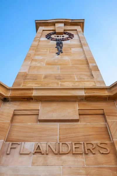 Fremantle Australia November 2009 Närbild Flandern Sida Brun Beige Tornet — Stockfoto