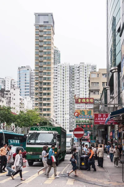 Hong Kong China May 2010 Kowloon Mainland Section Slender Tall — Stock Photo, Image