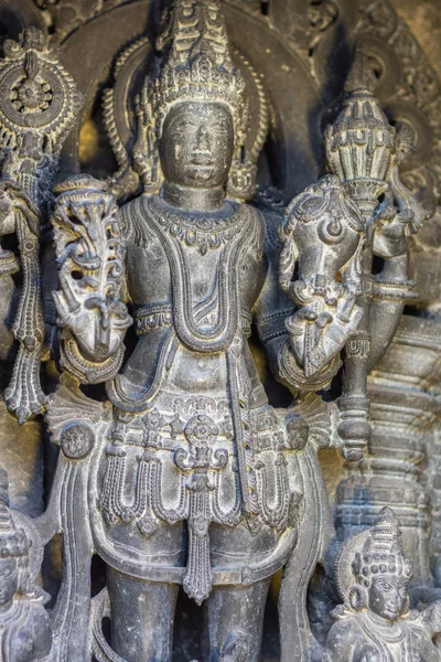 Belur Karnataka Indien November 2013 Chennakeshava Tempel Building Nahaufnahme Von — Stockfoto