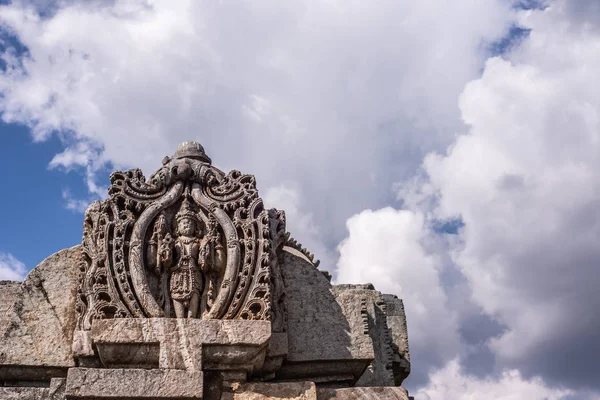 Belavadi Karnataka Inde Novembre 2013 Temple Veera Narayana Statue Vishnu — Photo