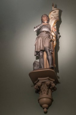 Saint Patricks Kilisesi Saint Georges heykeli, Sydney Avustralya.